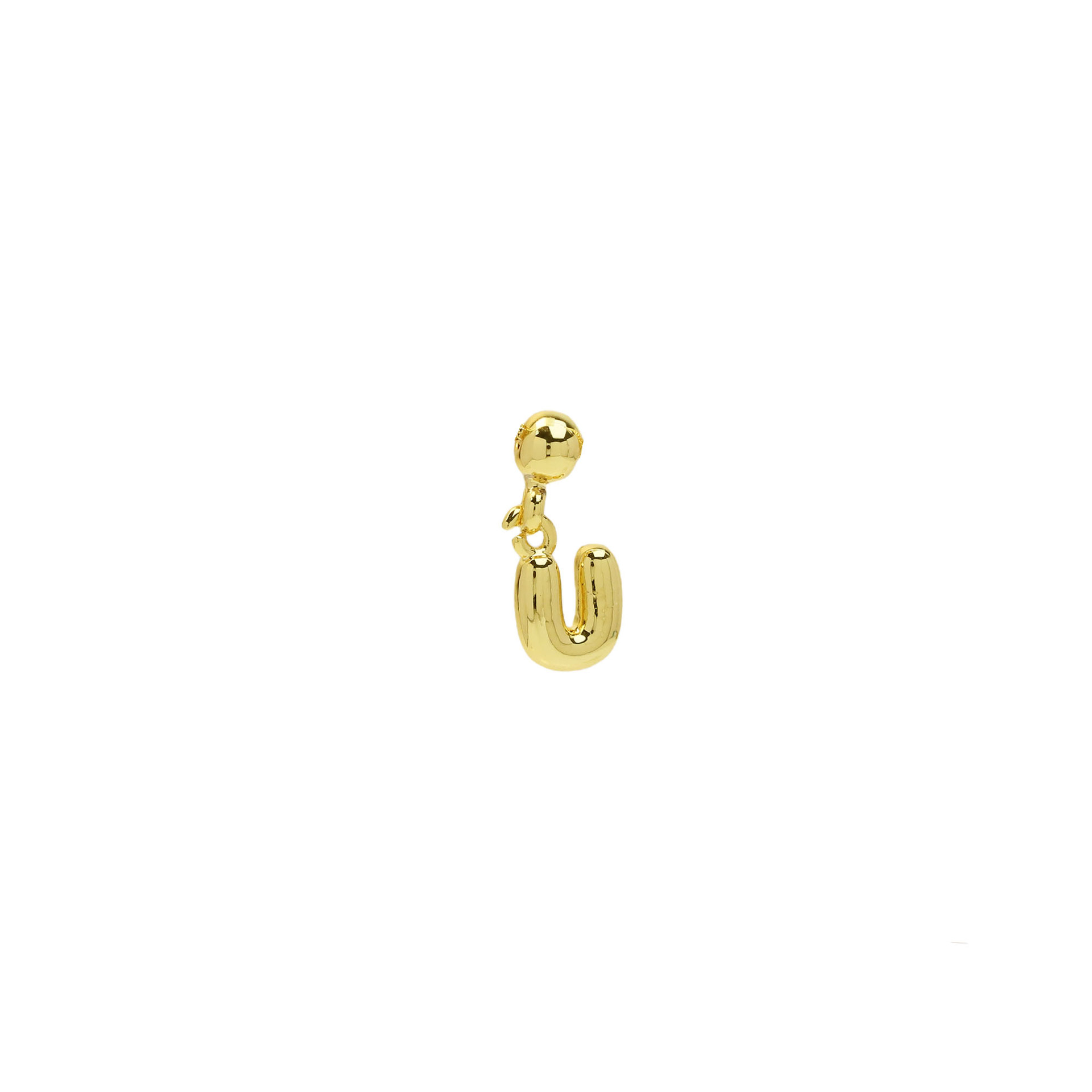 Maliben | Dainty Satellite Bubble Letter Name Necklace