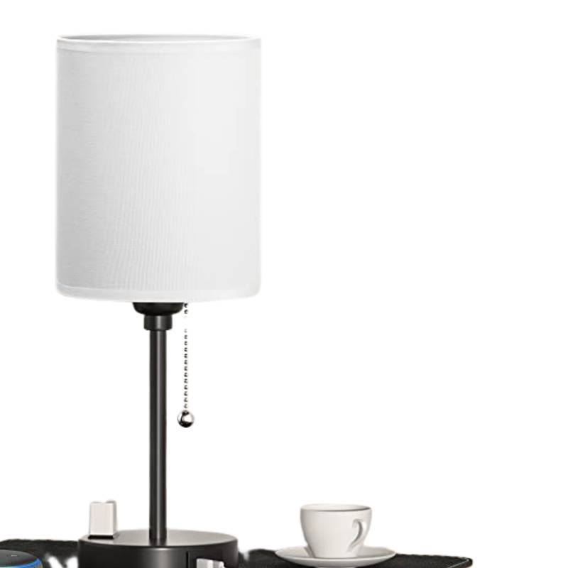 Maliben | Elegant Table Lamp With Smart Charging Options And Three Colors