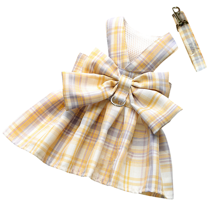 Maliben | AURÉLIEN Harness – Adjustable Dog Harness with Stylish Bow Design