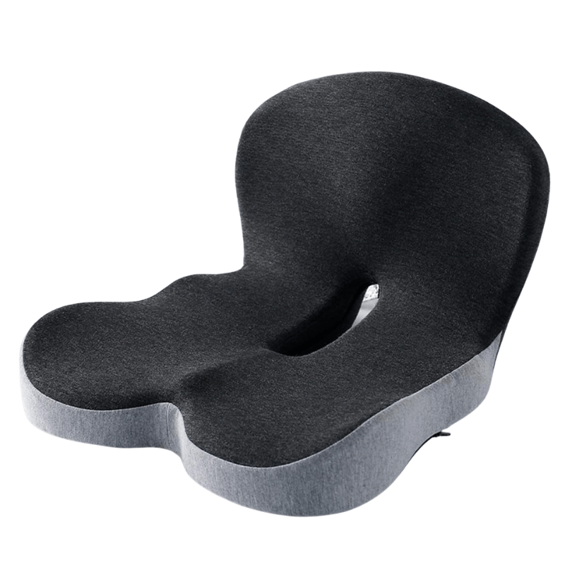 Maliben | ErgocomFort Seat Cushion – Ergonomic Memory Foam Cushion for Back Support And Comfort
