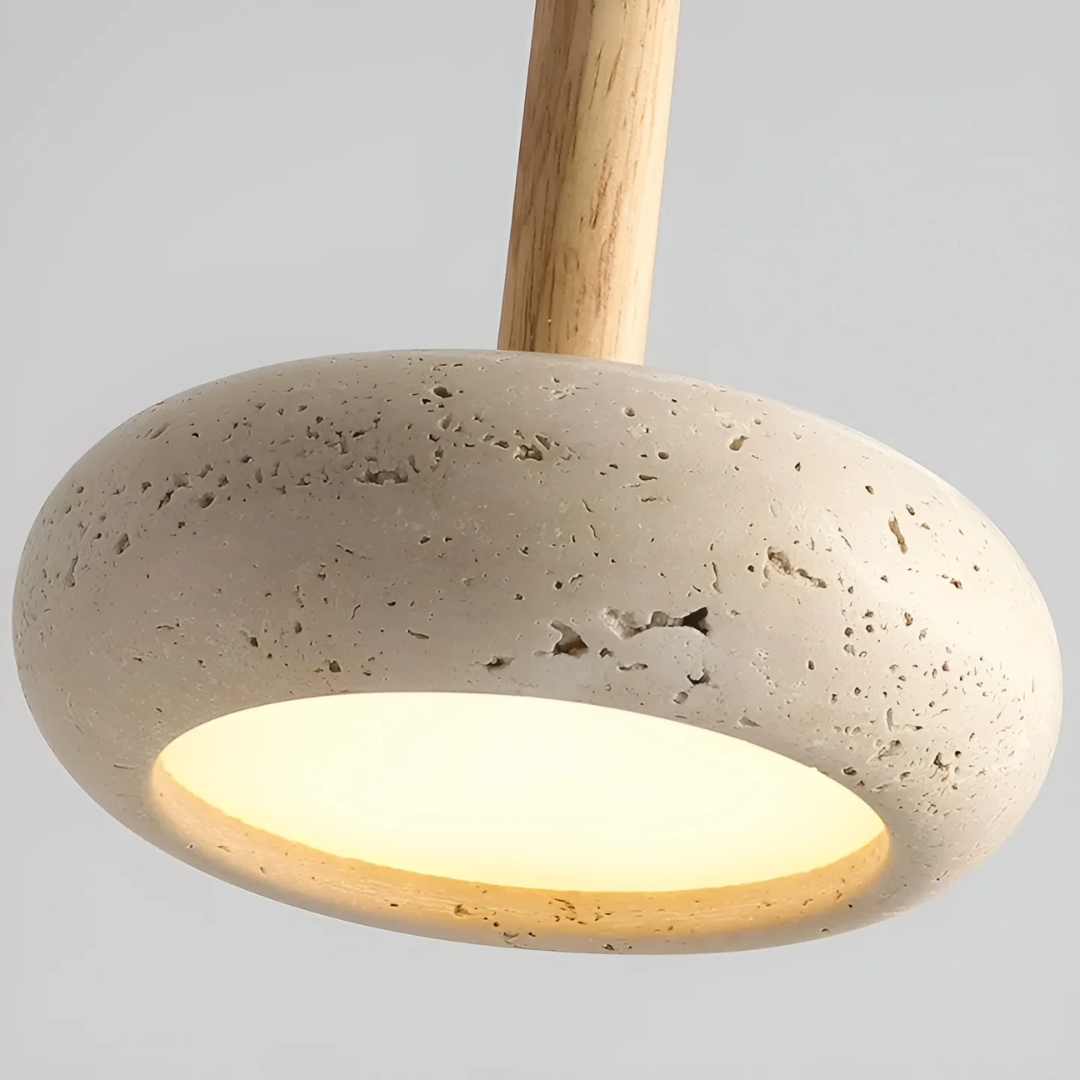 Maliben | Led Retro Japanese Ceiling Lamp - Tranquilhalo