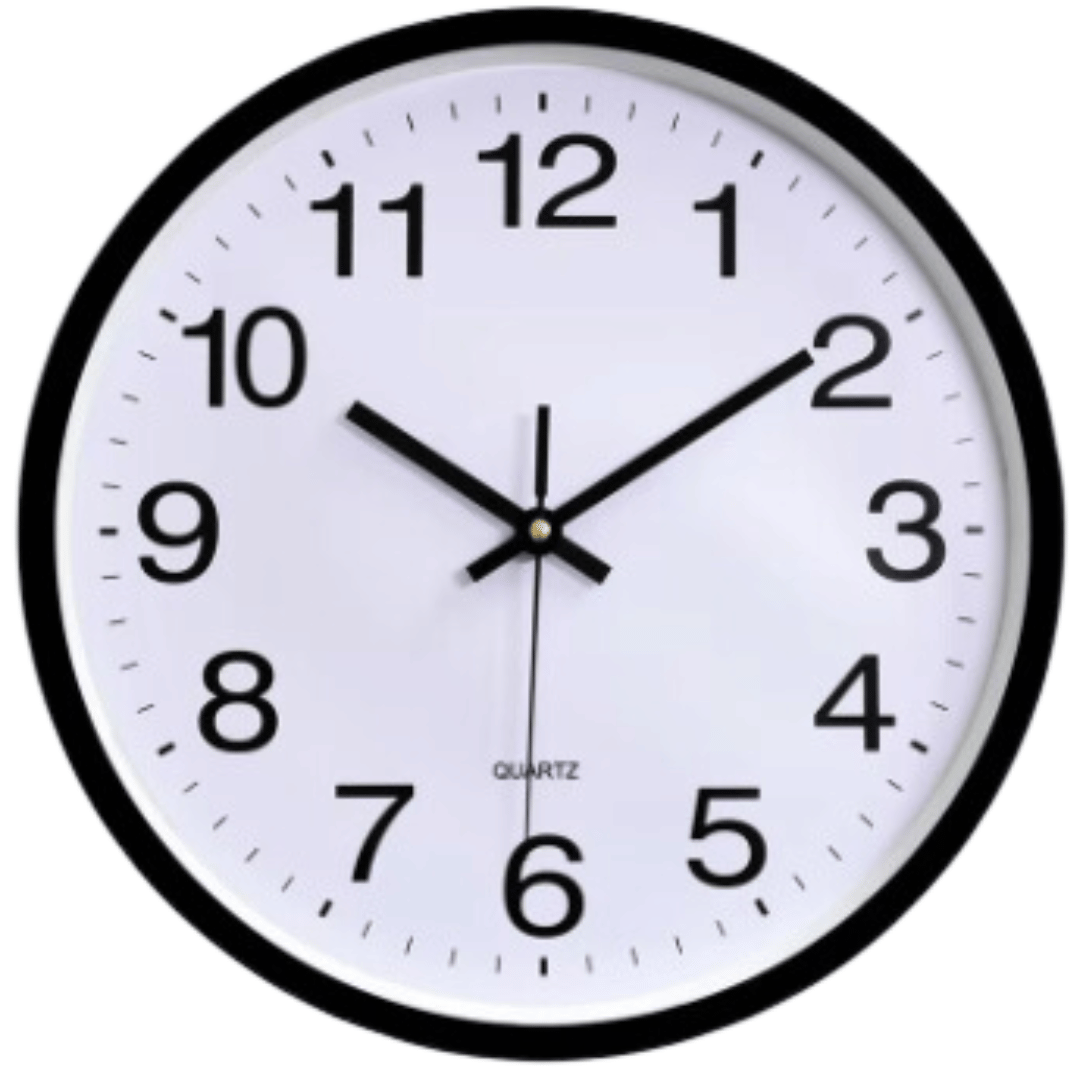 Maliben | Luxurious Atomic Clock For Indoor And Outdoor – Timeless Black Design