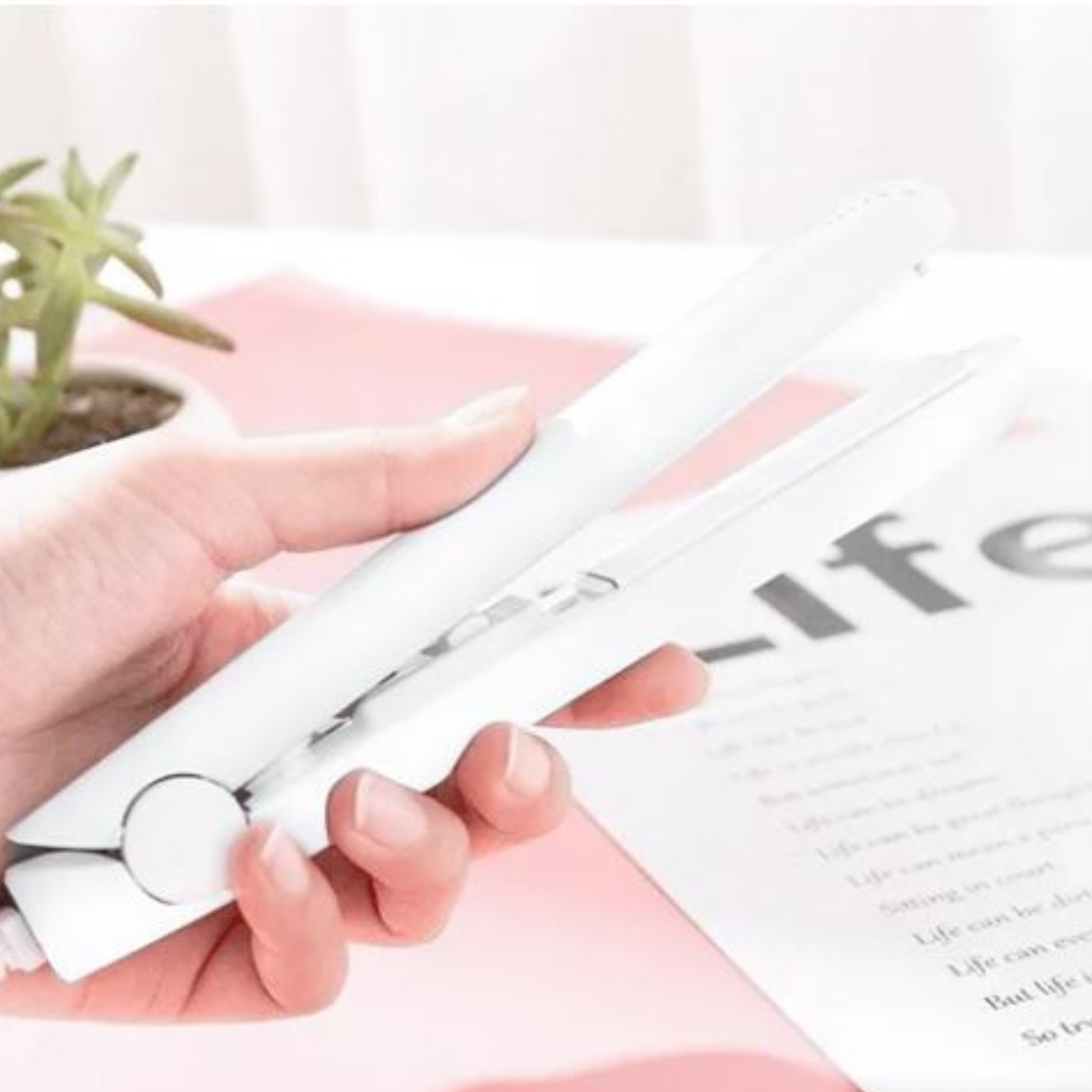 Maliben MiniCurler Ceramic Mini Curling Iron & Straightener