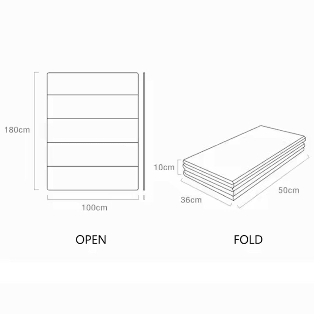 Maliben | Folding Baby Play Mat With Colorful Design