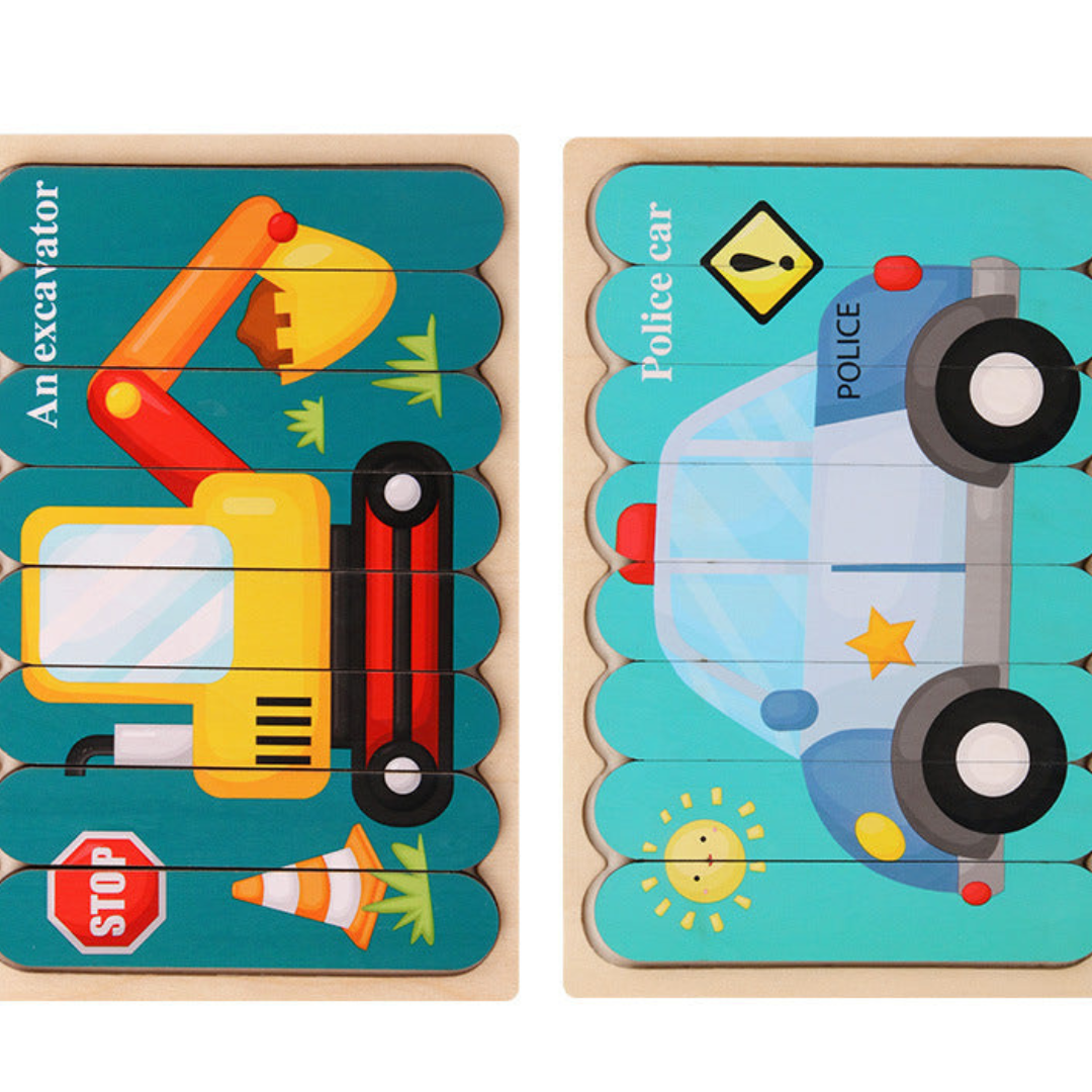 Maliben | Montessori Wooden Puzzle