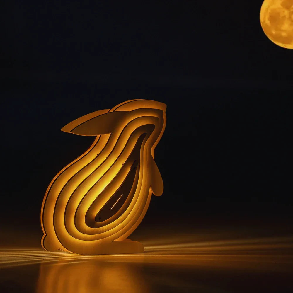 Maliben | Wildcraft Wooden Animal Light