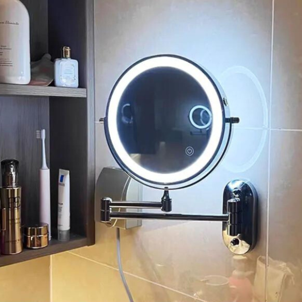 Maliben | Professional Led Makeup Mirror Double-Sided View And Bright Light
