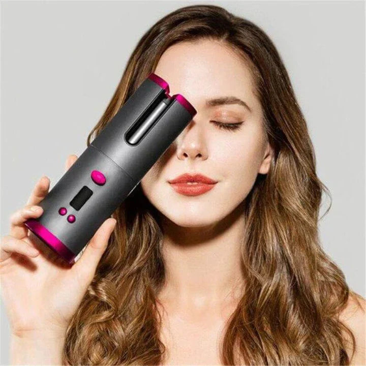 Maliben | Perfectcurl Automatic Curling Styler | Cordless And Rechargeable For Perfect Curls