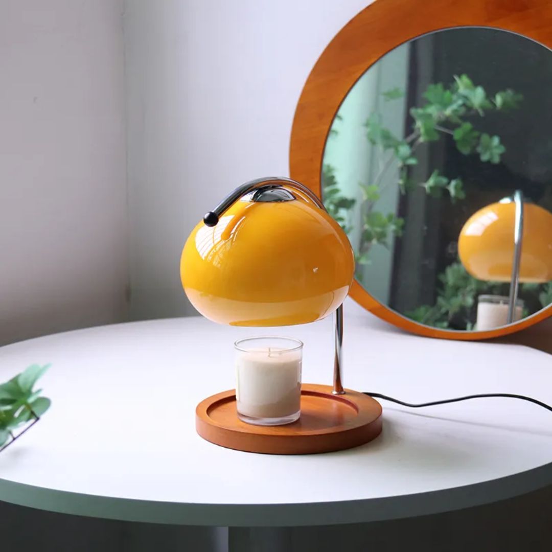 Maliben | Eindhoven Alyssa Retro Glass Table Lamp