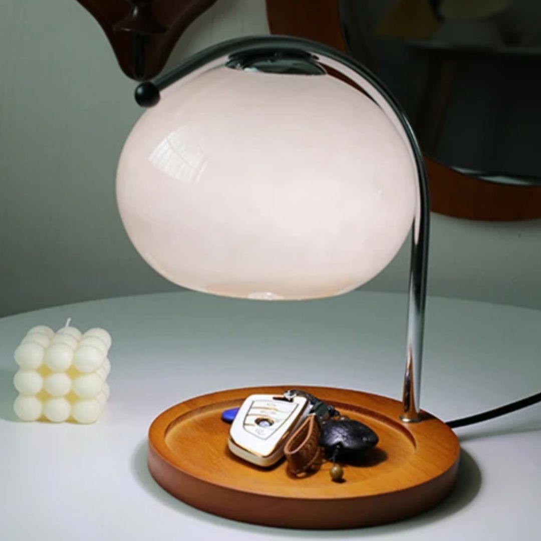 Maliben | Eindhoven Alyssa Retro Glass Table Lamp