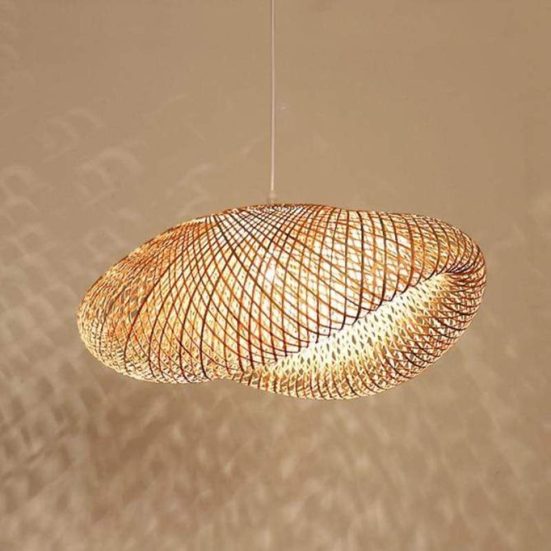 Maliben | Design Led Pendant Lamp Bamboo Balls - Ecosphere