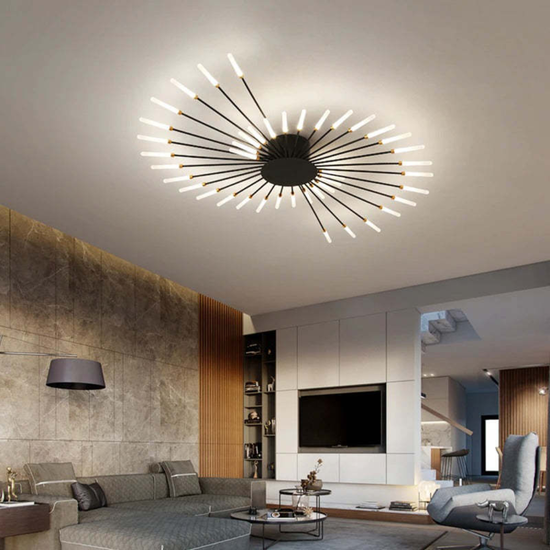 Maliben | Modern Large Led Ceiling Lamp - Lumenmax