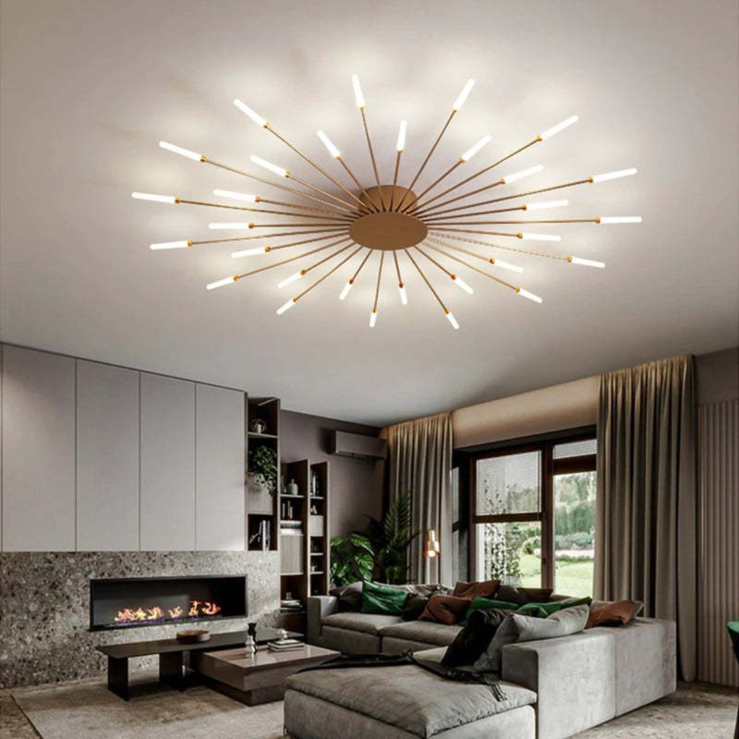 Maliben | Modern Large Led Ceiling Lamp - Lumenmax