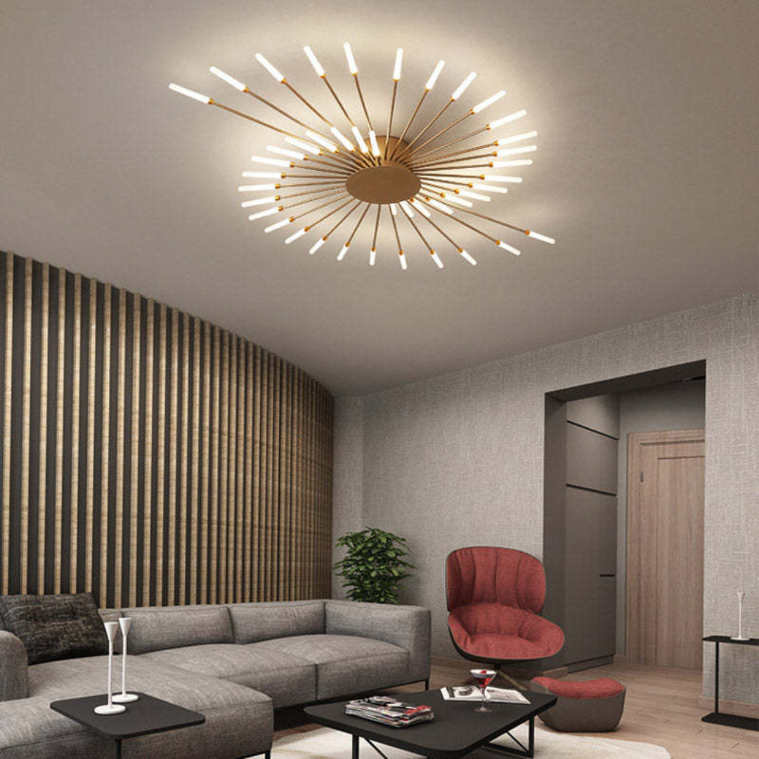 Maliben | Modern Large Led Ceiling Lamp - Lumenmax