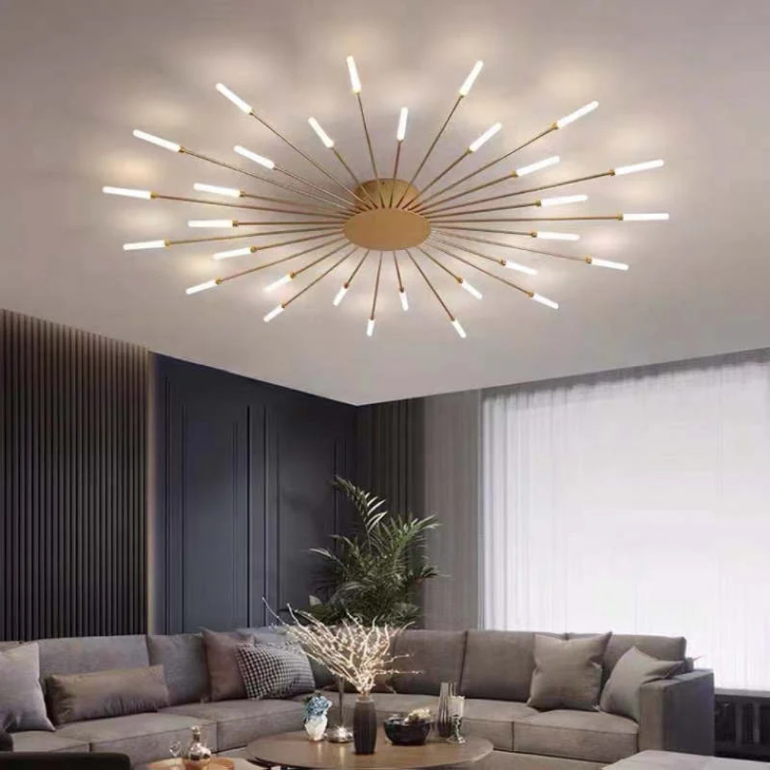 Maliben | Modern Large Led Ceiling Lamp - Lumenmax