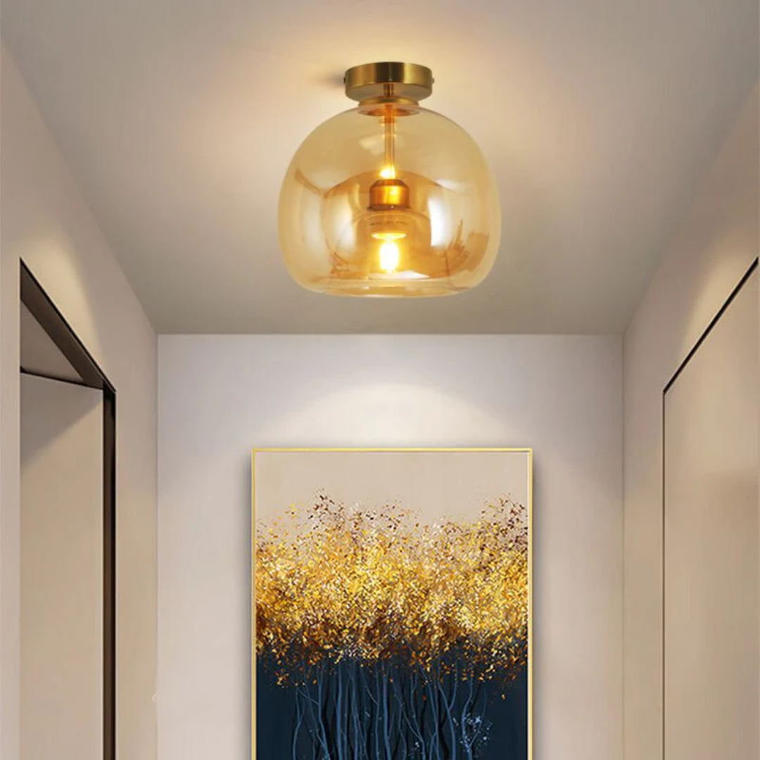 Maliben | Modern Round Led Ceiling Lamp - Aurelia