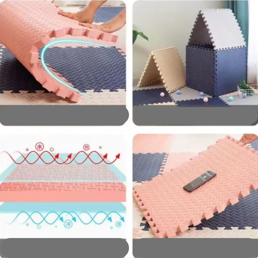 Maliben | PlayMat Made Of Foam – Non-Slip Puzzle mat For Babies & Children's Room