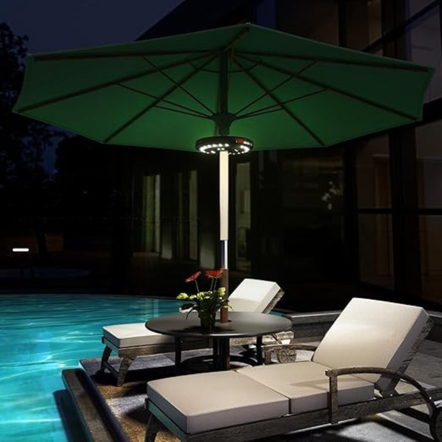 Maliben | Lumoclip Led Shade Light With Battery | 3 Brightness Levels & 360° Light | Usb Charging | For Balcony, Garden & Camping