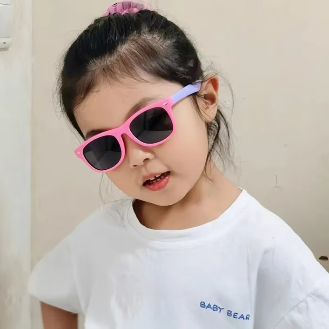 Maliben | Kids Flex Sunglasses With Flexible Unbreakable Frames
