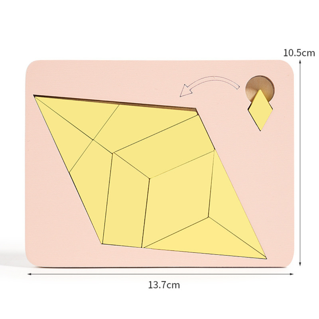 Maliben | Wooden Tangram Puzzle Game