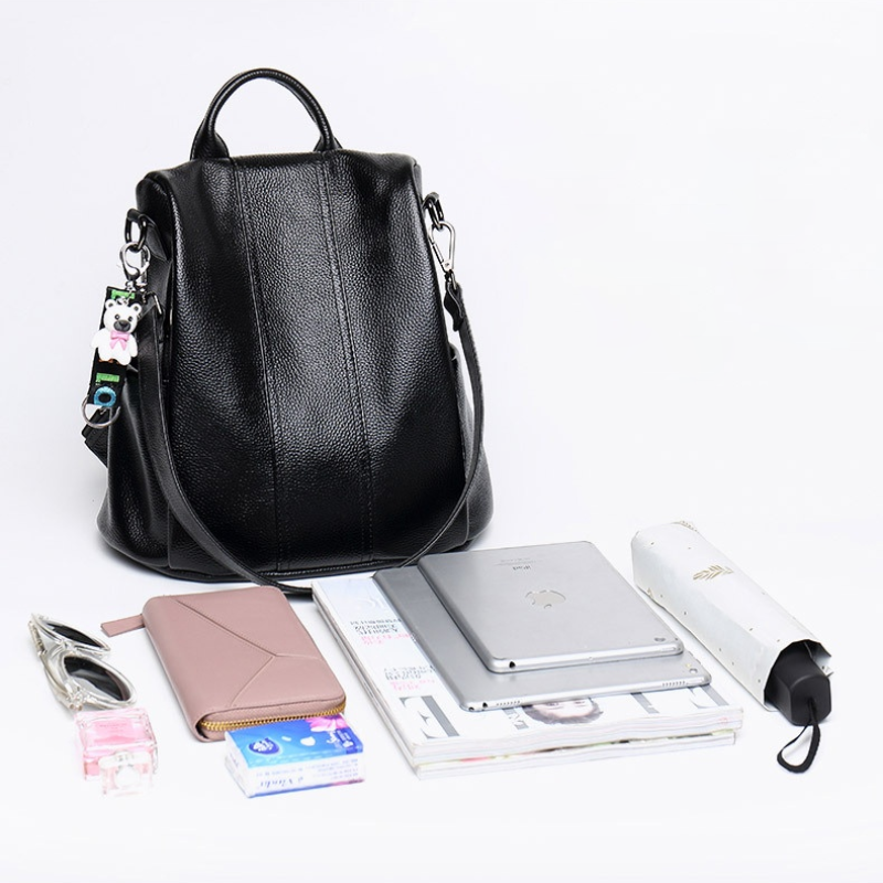 Maliben | Theft-Resistant Leather Backpack