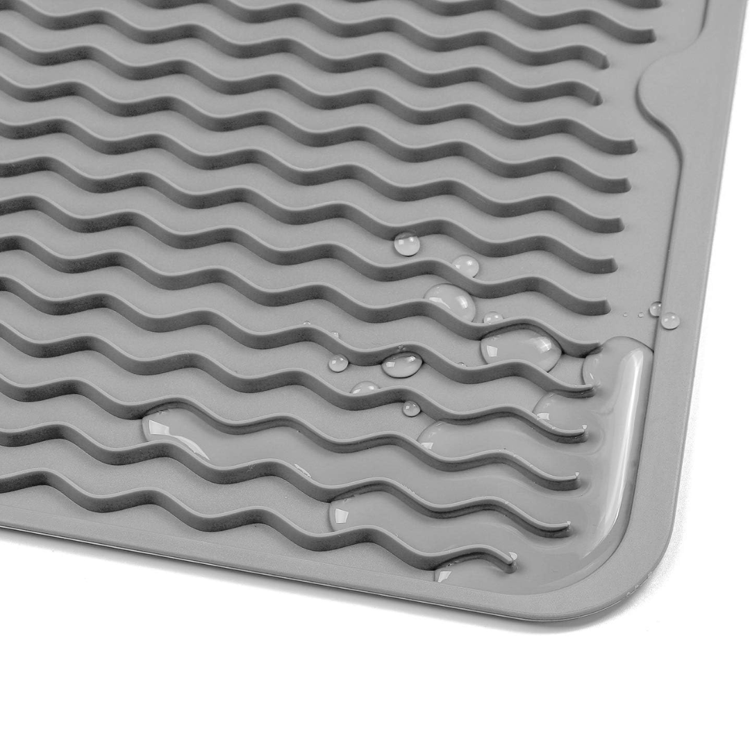Maliben | Küchenwella Silicone Kitchen Mat | Heat Resistant & Non-Slip | Dish Mat, RefrigeraTor & Drawer Liner | Bpa-Free & Easy to Clean