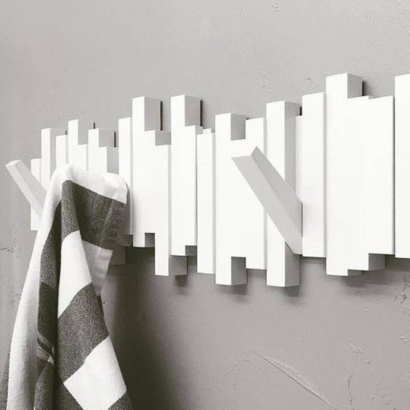 Maliben | Elegant Wall-Mounted Piano Coat Rack For Stylish Organization