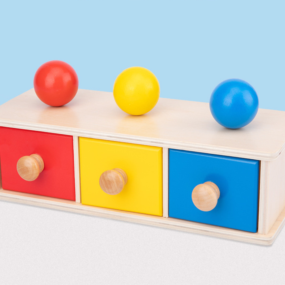 Maliben | Montessori Rotating Wooden Box For Toddlers