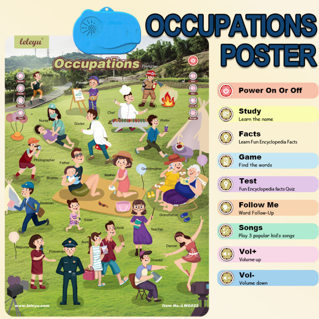 Maliben | Talking English Learning Board For Children