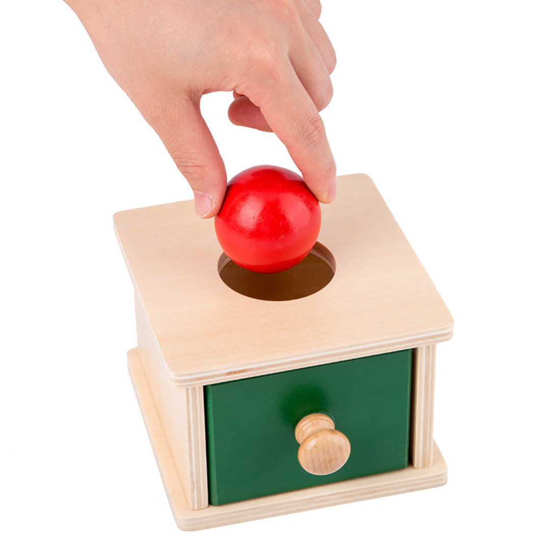 Maliben | Montessori Rotating Wooden Box For Toddlers