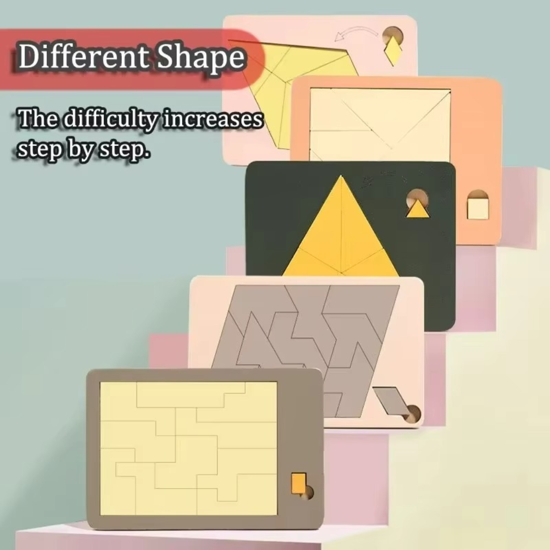 Maliben | Wooden Tangram Puzzle Game