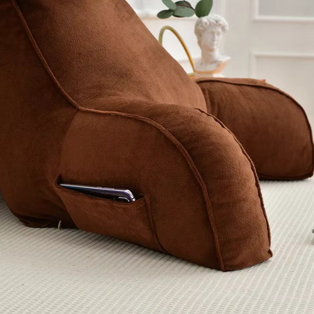 Maliben | Backrest Pillow With Armrests And Adjustable Headrest