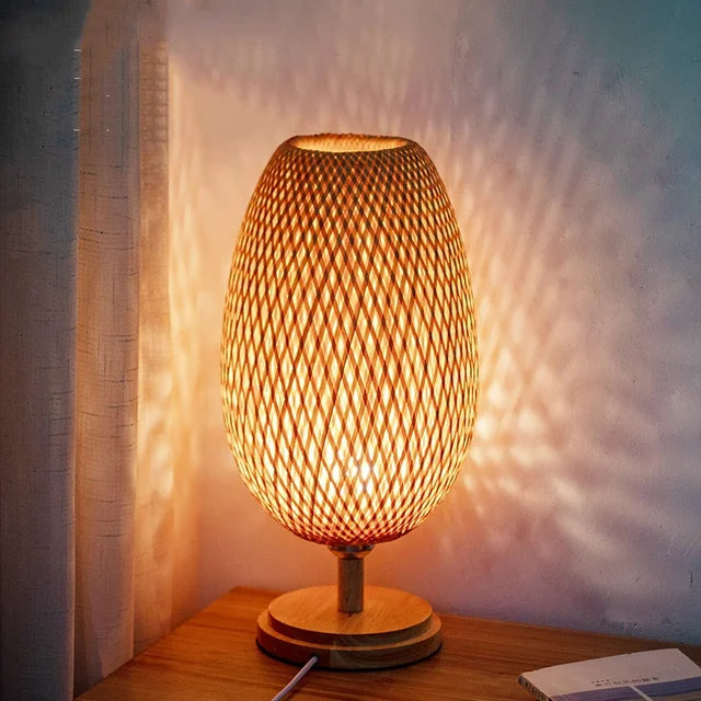 Maliben | Vintagebamboo - Bamboo Vintage Table Lamp