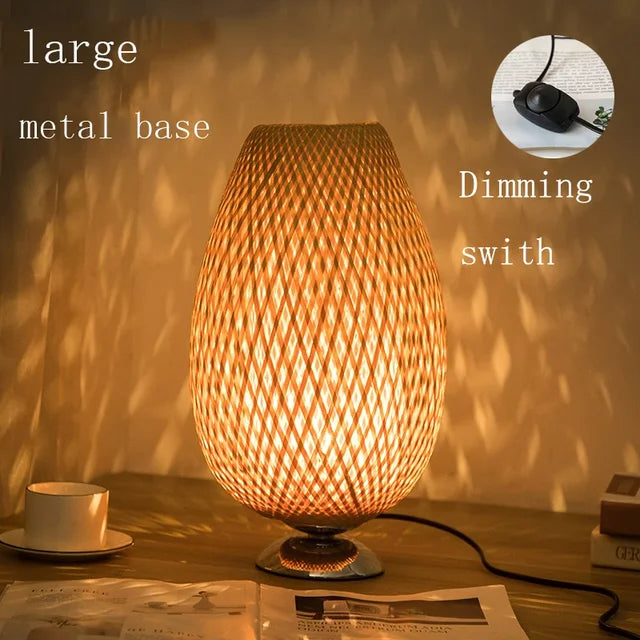 Maliben | Vintagebamboo - Bamboo Vintage Table Lamp