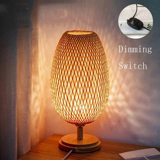 Maliben | Vintagebamboo - Bamboo Vintage Table Lamp