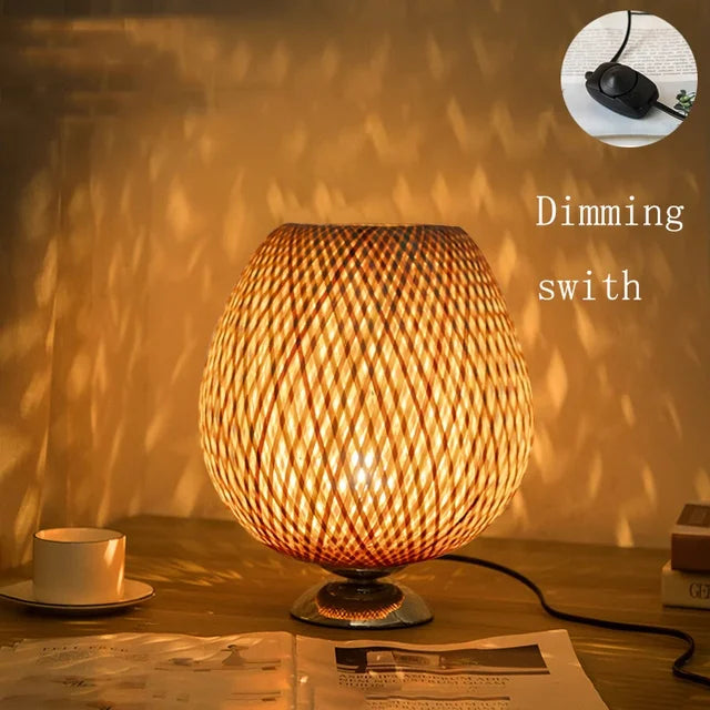 Maliben | Vintagebamboo - Bamboo Vintage Table Lamp