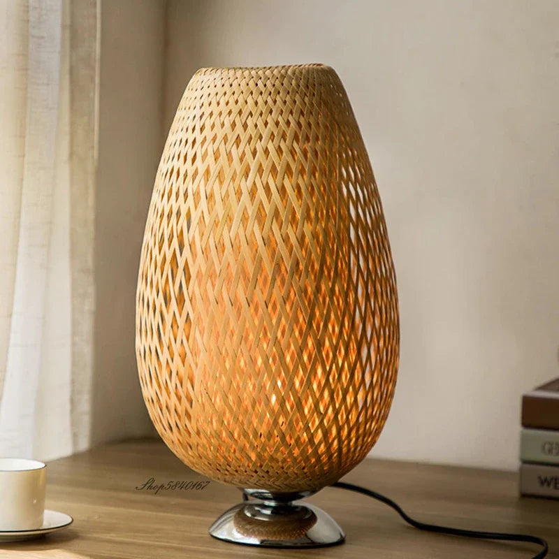 Maliben | Vintagebamboo - Bamboo Vintage Table Lamp