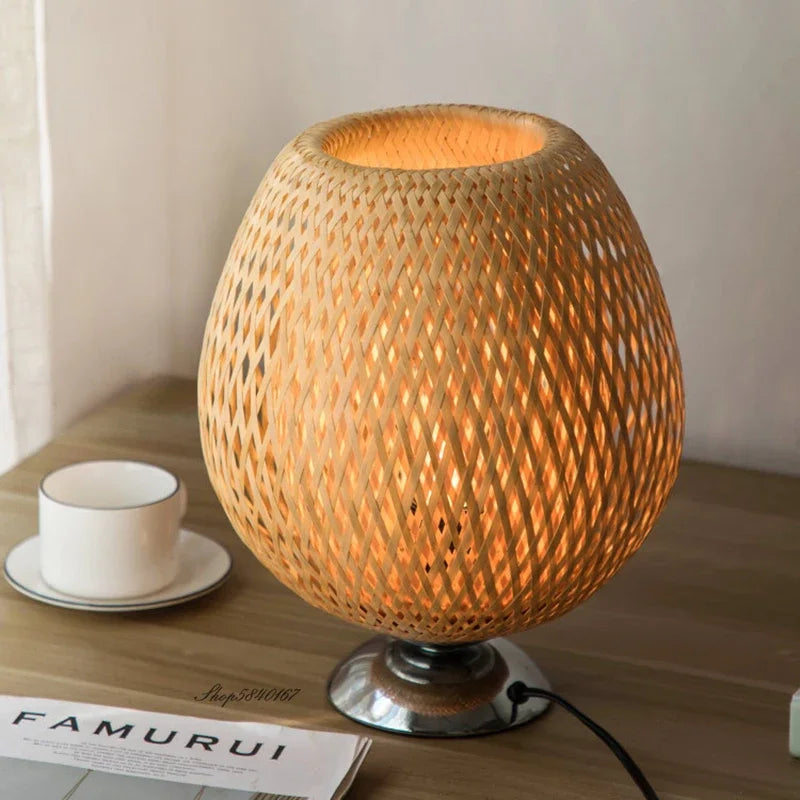 Maliben | Vintagebamboo - Bamboo Vintage Table Lamp