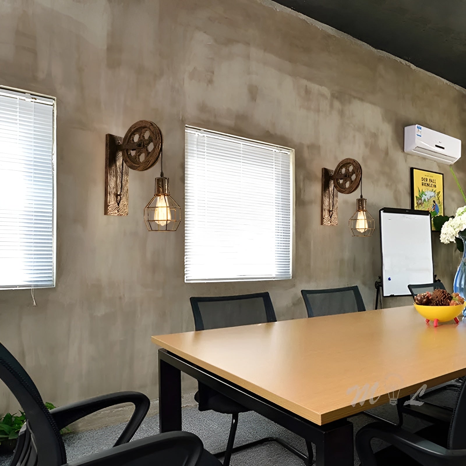 Maliben | Luxe Vintage Led Wall Lamp – Industrial Style Lighting By Shineglow