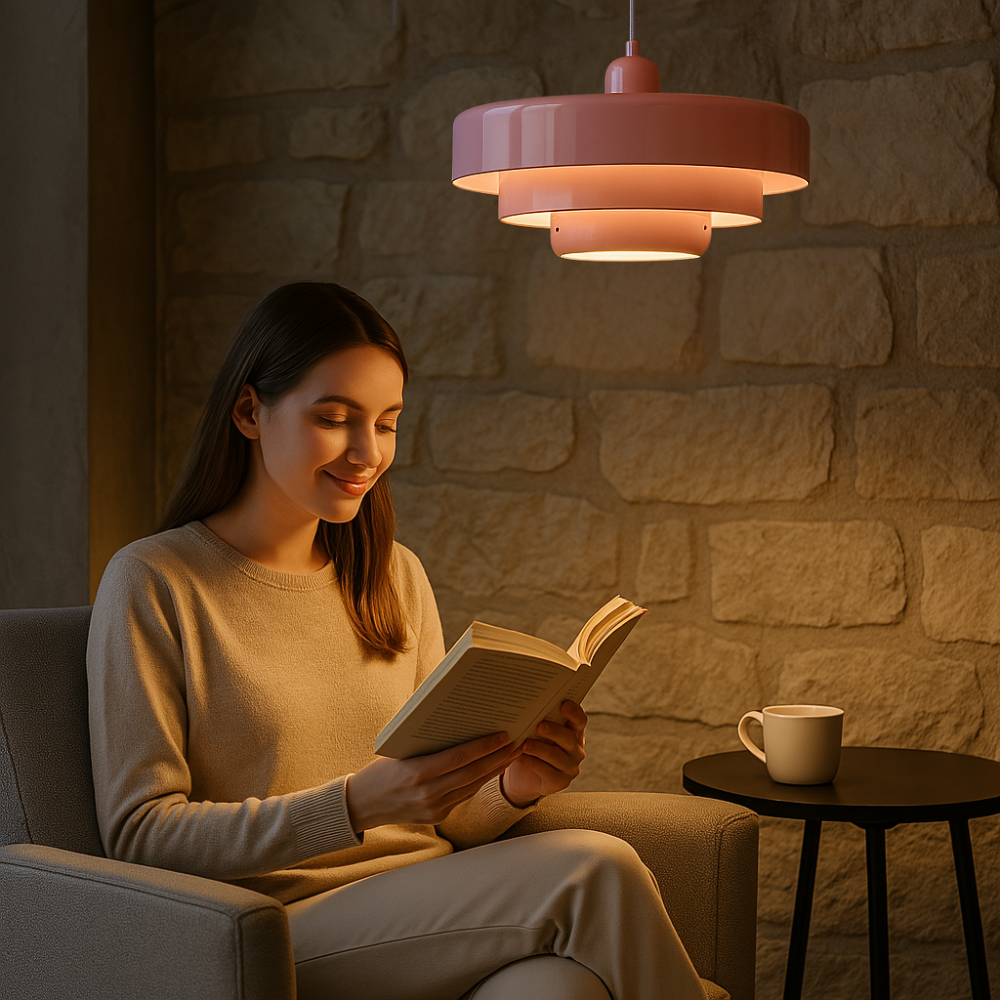 Maliben | Timelessglow Vintage Pendant Lamp – Warm Led Ambient Lighting With Industrial Character