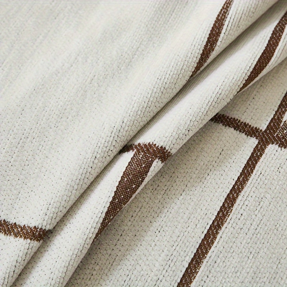 Maliben | Wavy Stripe Boho Sofa Cover