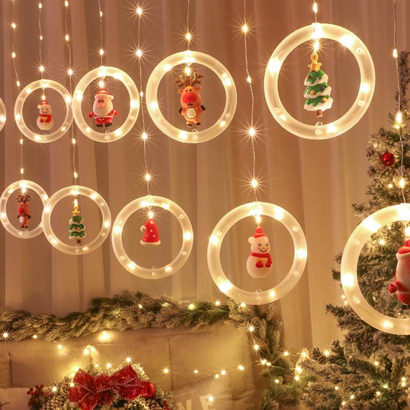 Maliben | Christmas Curtain String Lights
