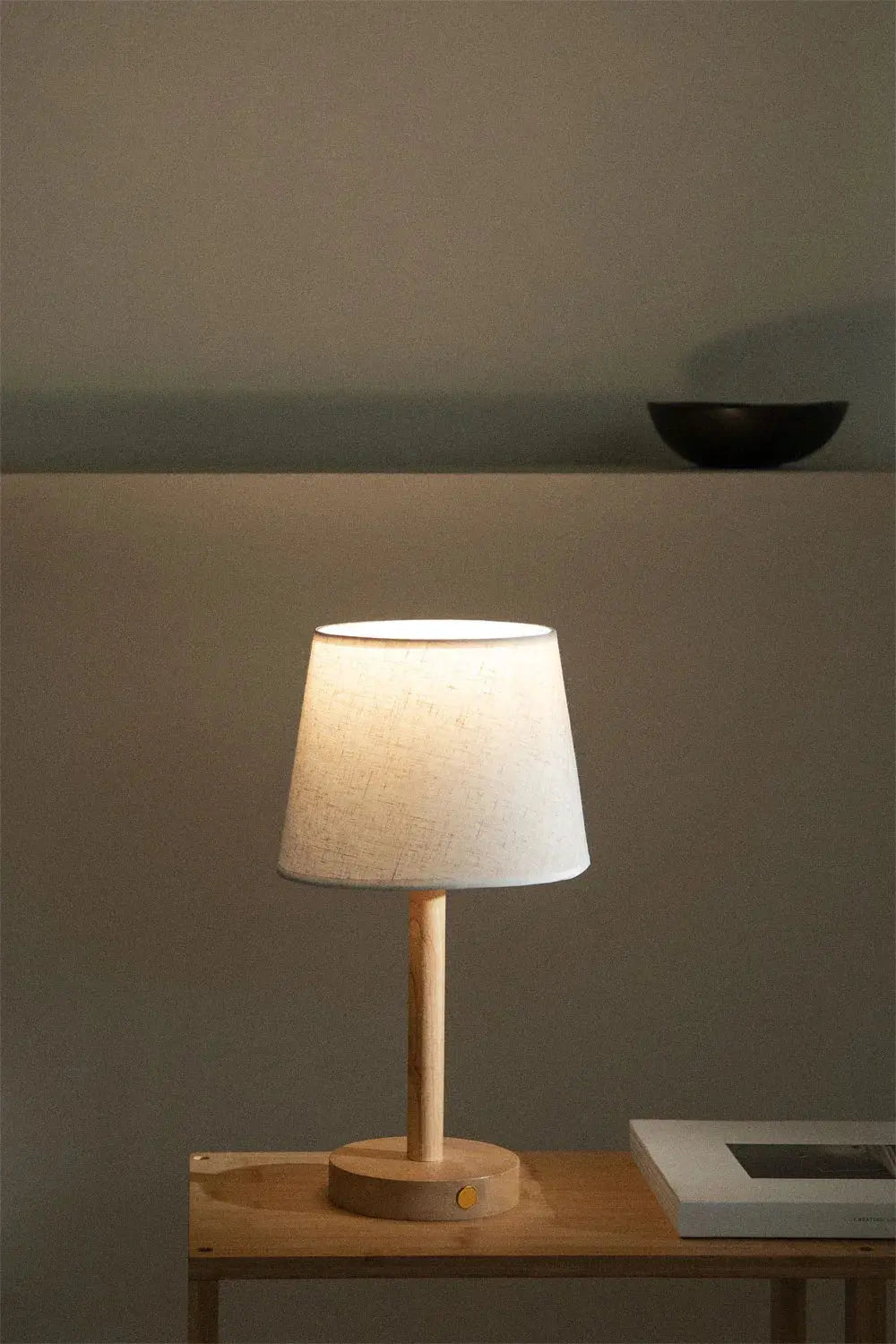 Maliben | Wooden Led Night Light Woodglow – Modern & Wireless Light