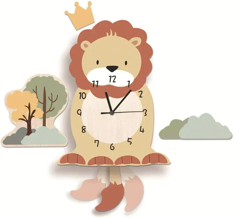 Maliben | Children's pendulum clock with animal designs