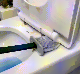 Maliben | Flexiclean Toilet Brush – Hygienic Silicone Design For Easy Cleaning