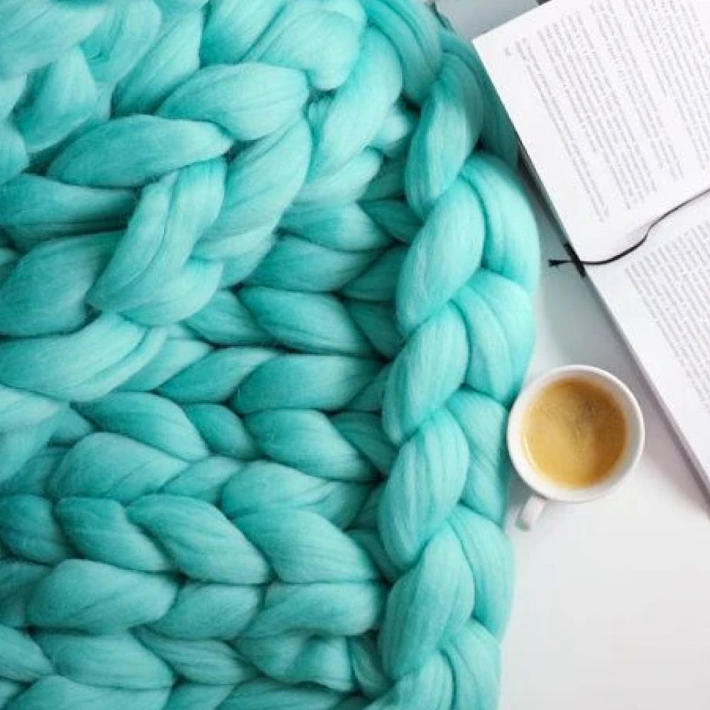Maliben | Xxl Thick Yarn 1000g For Crocheting - Luxury Soft Yarn For Blankets And Cushions