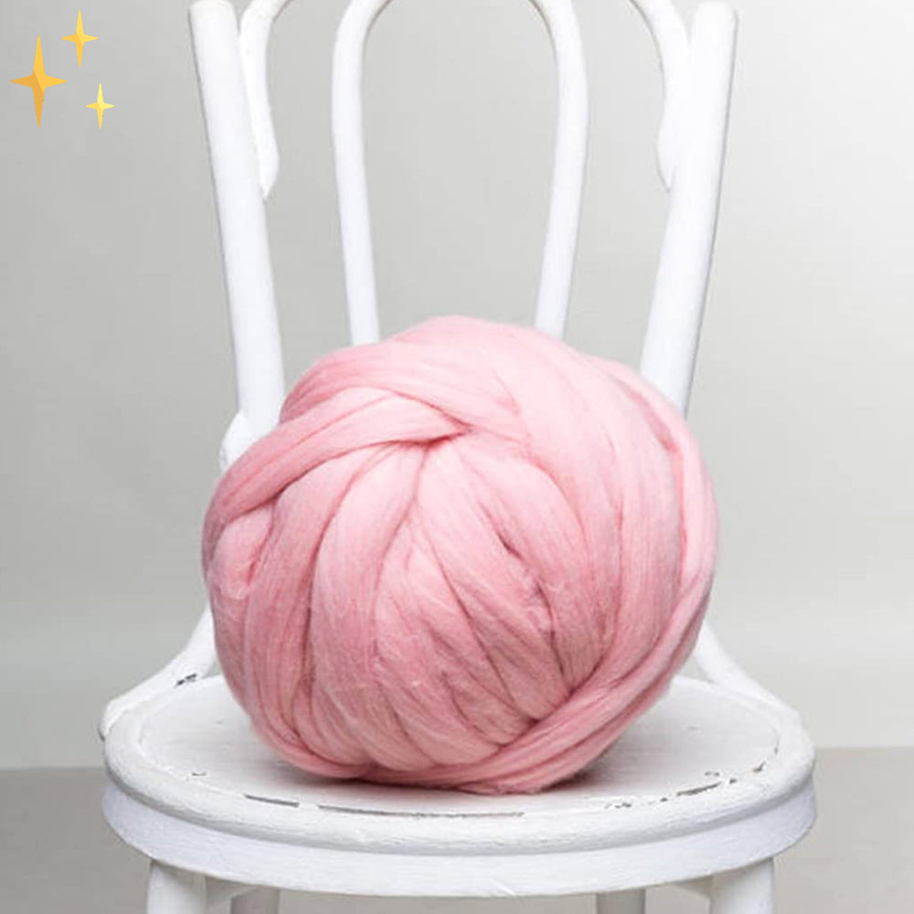 Maliben | Xxl Thick Yarn 1000g For Crocheting - Luxury Soft Yarn For Blankets And Cushions