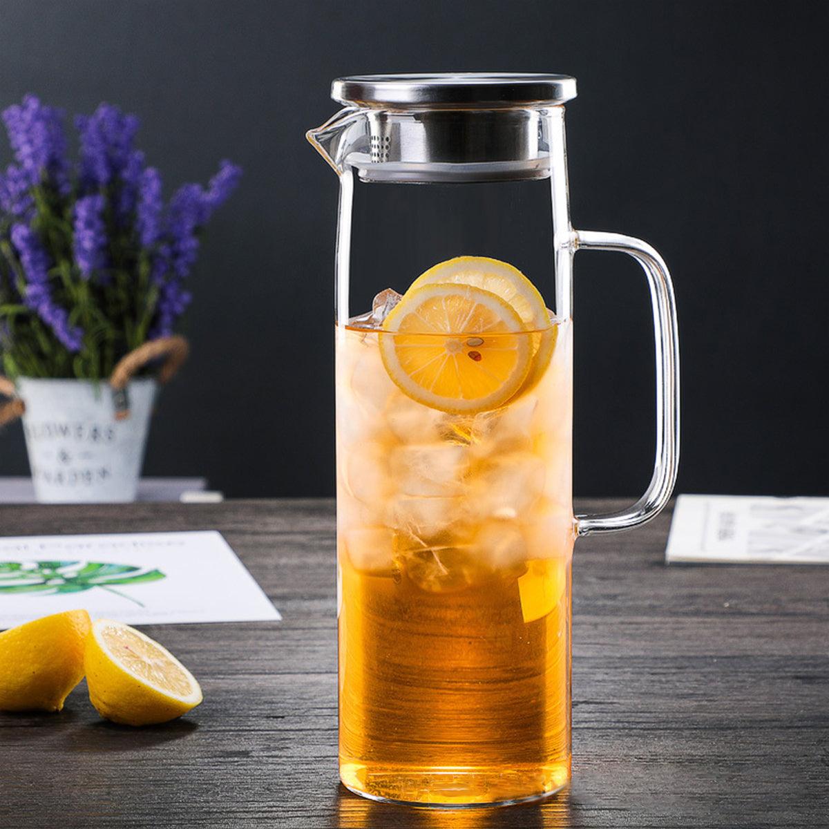 Maliben | Cylindrical heat-resistant glass jug