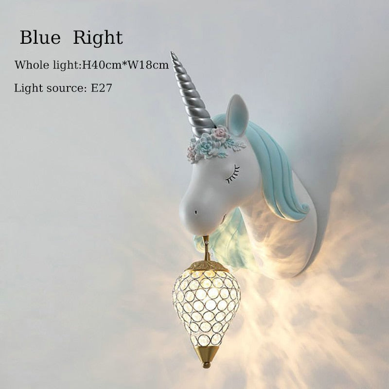 Maliben | Magical Unicorn Wall Lamp For Children – Playful & Warm Light
