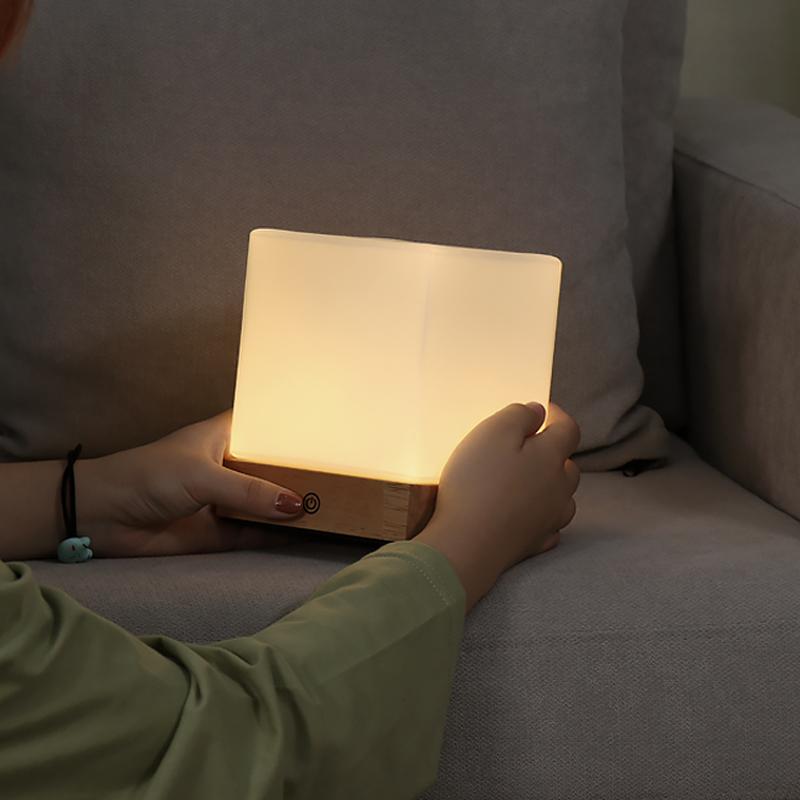 Maliben | Glowcube Wireless Led Table Lamp – Modern And Energy Efficient